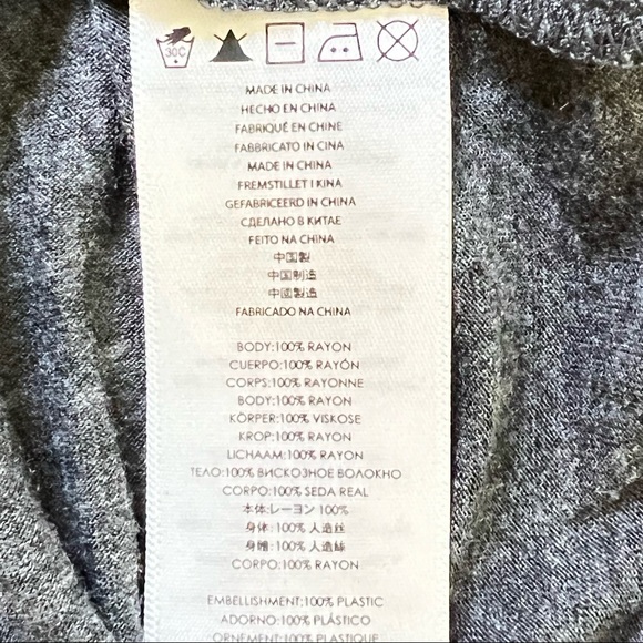 MICHAEL Michael Kors Gunmetal Sequin Scoop Neck Top with Cap Sleeves XS NWT - Picture 7 of 10